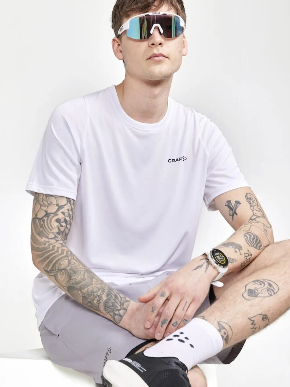 Craft Sportswear Men's Collective Bi-Blend SS Tee -