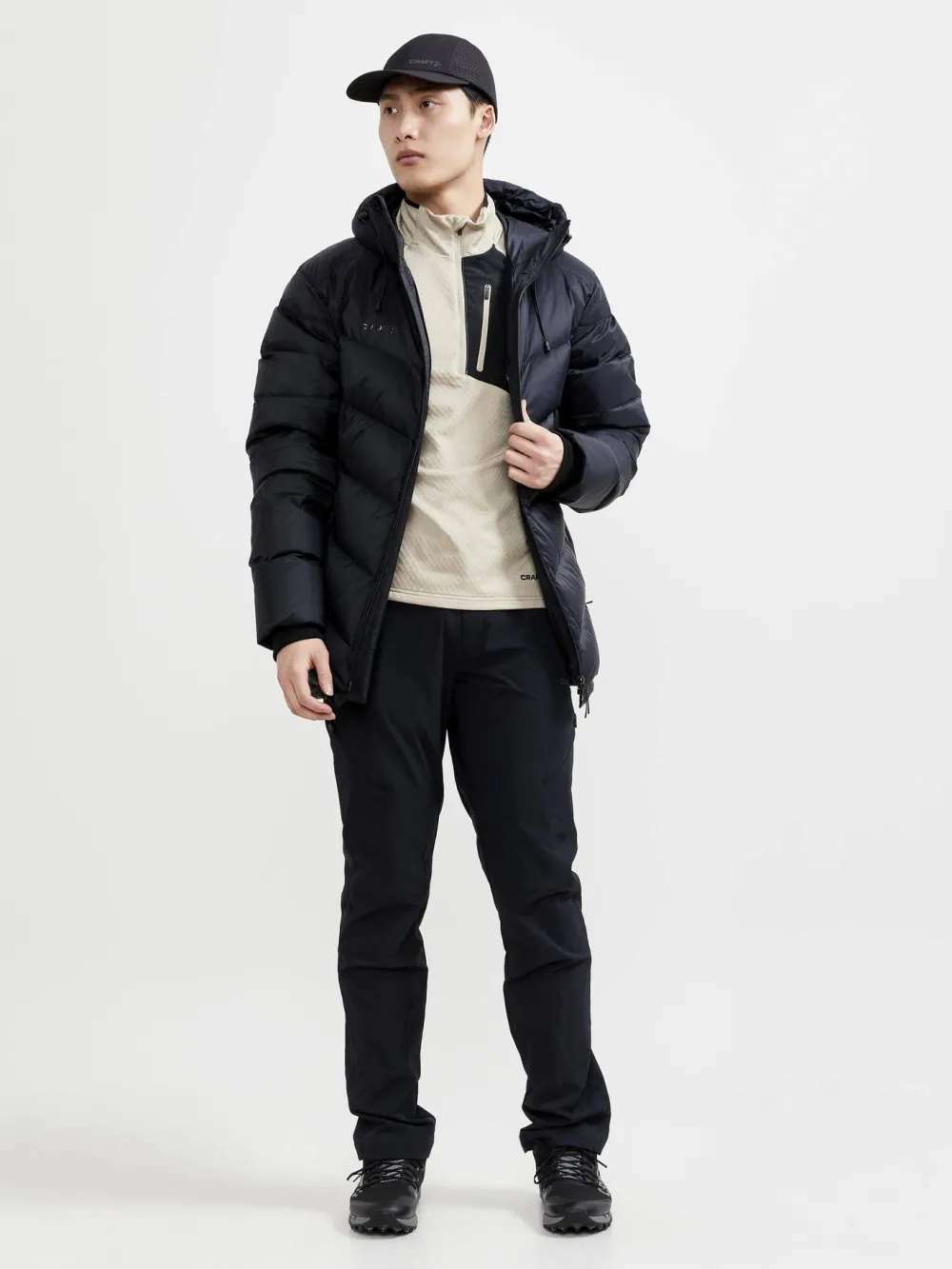 Craft Sportswear Men's CORE Trim Thermal Midlayer