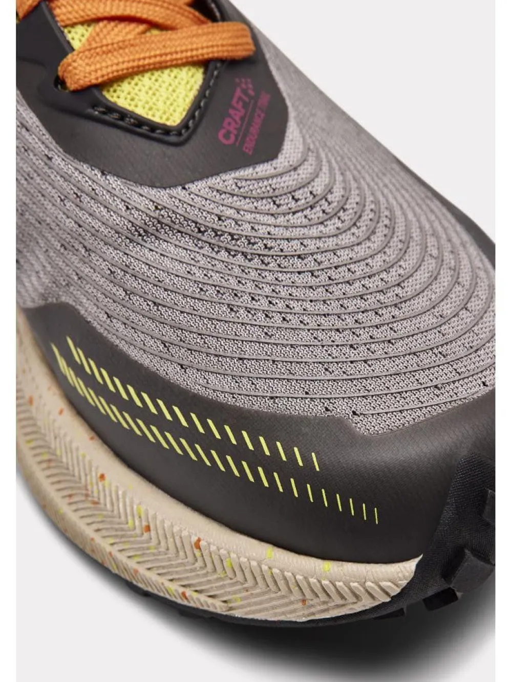 Craft Sportswear Men's Endurance Trail Running Shoe - Platinum/Rift