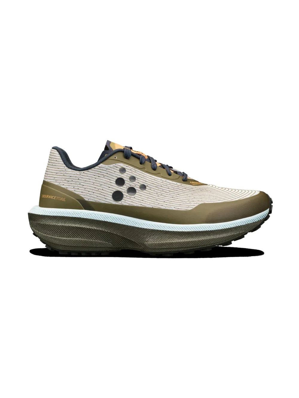 Craft Sportswear Men's Endurance Trail Running Shoe - Platinum/Rift