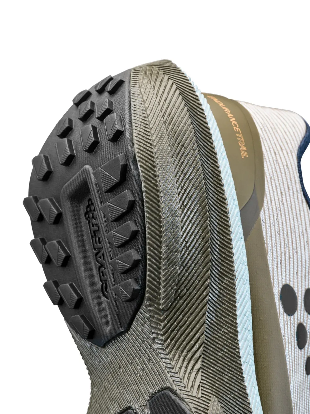 Craft Sportswear Men's Endurance Trail Running Shoe - Platinum/Rift