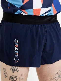 Craft Sportswear Men's PRO Dazzle Camo Running Shorts