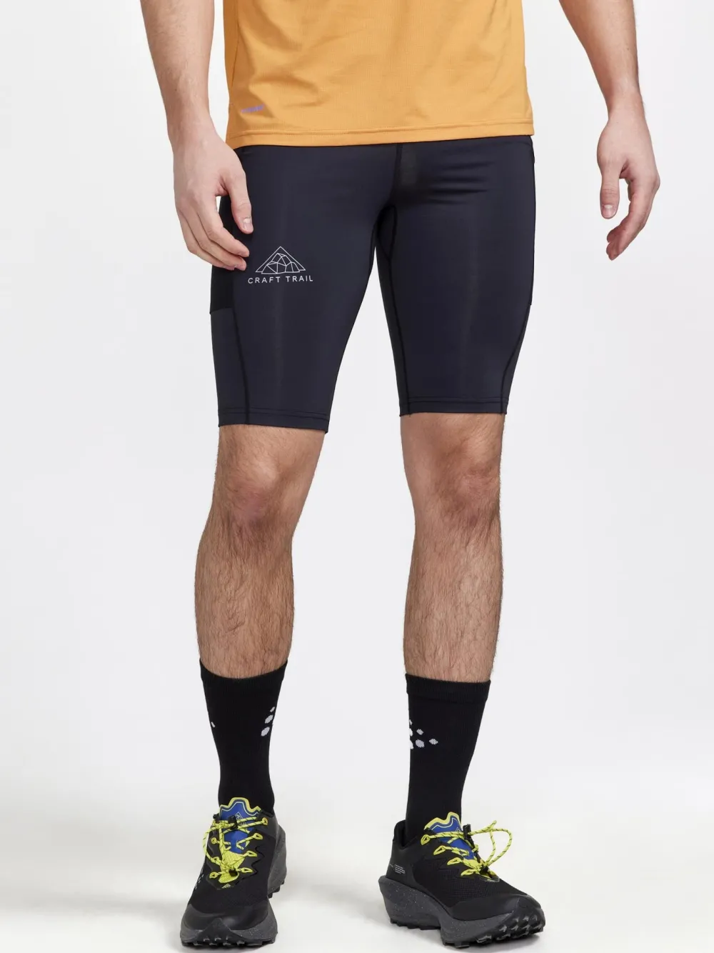 Craft Sportswear Men's PRO Trail Running Short Tights