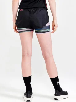 Women Craft Sportswear WOMEN'S CTM DISTANCE 2IN1 RUNNING SHORTS