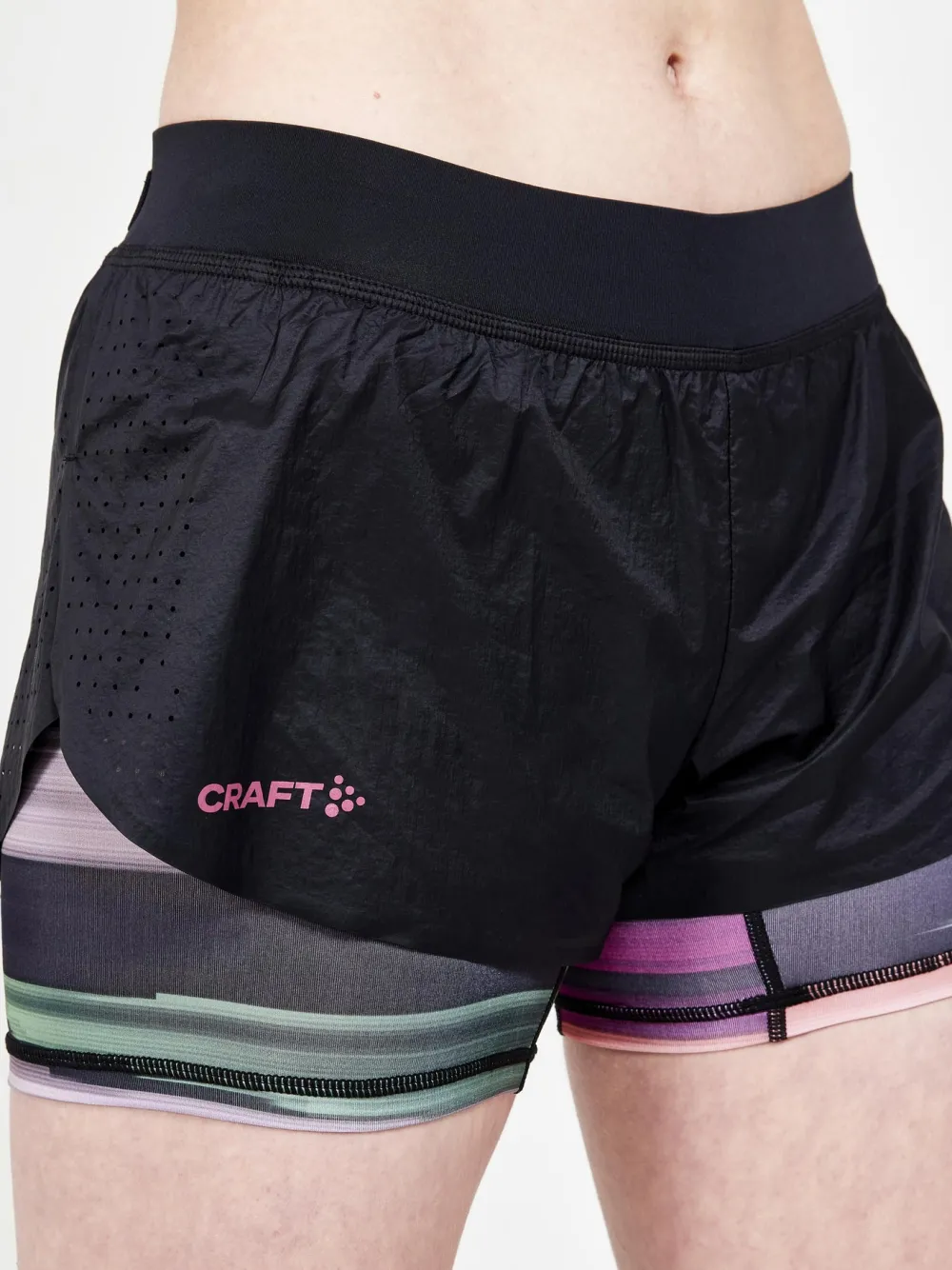 Women Craft Sportswear WOMEN'S CTM DISTANCE 2IN1 RUNNING SHORTS