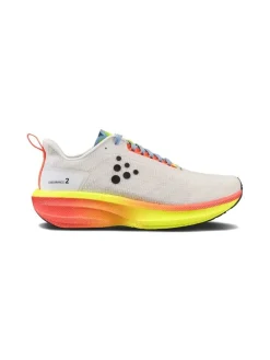Women Craft Sportswear Women's Endurance 2 Running Shoe - Ash White/Shock