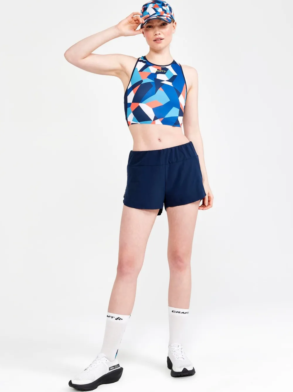 Women Craft Sportswear Women's PRO Dazzle Camo Running Shorts