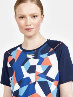 Women Craft Sportswear Women's PRO Dazzle Camo Running Tee