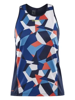 Women Craft Sportswear Women's PRO Dazzle Camo Running Singlet
